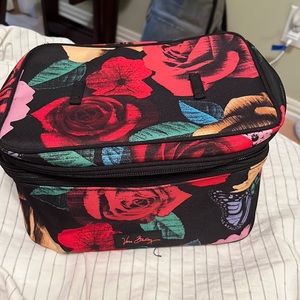 Vera Bradley Brush Up cosmetic case- Havana Rose